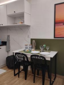 Kuchyň nebo kuchyňský kout v ubytování Studio Premium na Casa 68