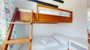 a couple of bunk beds in a room at C16 Treverbyn, Riviere Towans in Hayle