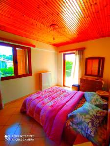 Postel nebo postele na pokoji v ubytování The best view