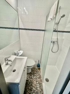 Koupelna v ubytování Hyper Centre de Valence - Studio N21