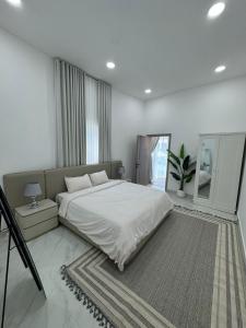 Postel nebo postele na pokoji v ubytování Ebreez Heaven