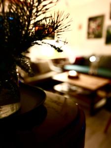 Khu vực ghế ngồi tại Art gallery near Pardubice