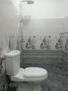 Koupelna v ubytování Camellia Inn