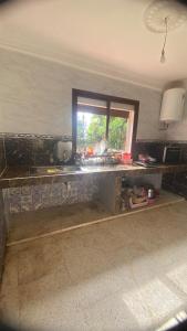 Kuchyň nebo kuchyňský kout v ubytování Villa Khrichfa