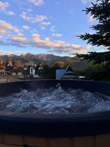 Nespecifikovaný výhled na hory nebo výhled na hory při pohledu z bed and breakfast