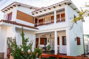 Το κτήριο όπου στεγάζεται  το πανδοχείο