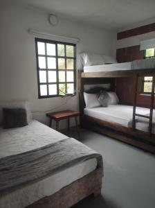 Postel nebo postele na pokoji v ubytování Mirador del alma