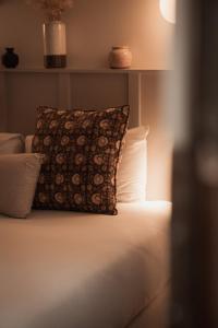 Postel nebo postele na pokoji v ubytování Sézam appart-Hôtel - Rennes