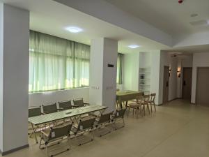 Møde- og/eller konferencelokalet på Monkey light youth hostel