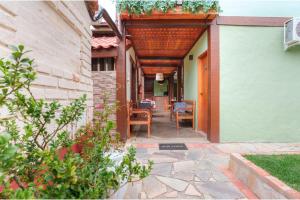 Zahrada ubytování VELINN Pousada Kyrios