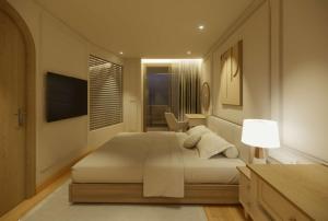 Et tv og/eller underholdning på Peace Home Hotel