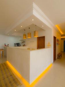 Η κουζίνα ή μικρή κουζίνα στο Bohemia Hotel Boutique