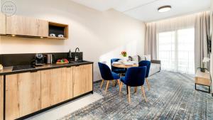 Kuchyň nebo kuchyňský kout v ubytování Apartamenty Good Time - Zloty Horyzont Resort