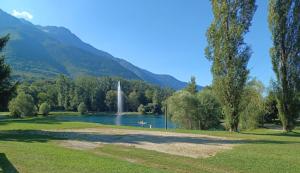 Naturlandskabet i nærheden af lejligheden