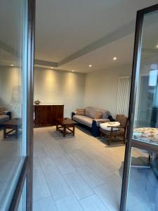 Posezení v ubytování La Casa di Poldo