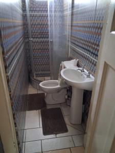 Koupelna v ubytování M J GuestHouse