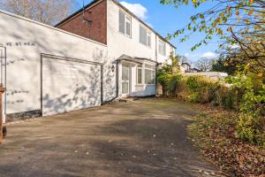 Bygningen som feriehuset ligger i