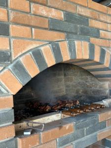 Grillfaciliteterne på pensionatet som gæsterne kan bruge