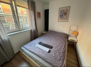 Postel nebo postele na pokoji v ubytování ApartmentsByMatyrafa-XIV