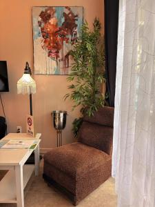 Гостиная зона в Caye Caulker Boutique Guesthouse 2