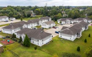 Bygningen som lejligheden ligger i