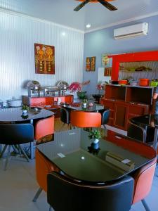 Posezení v ubytování Hotel Grand illa palopo