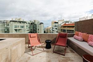 Ban công/sân hiên tại Hotel Taro Santa Cruz