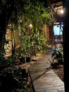 En have udenfor Casa Holy Ubatuba - Hospedagem Holística