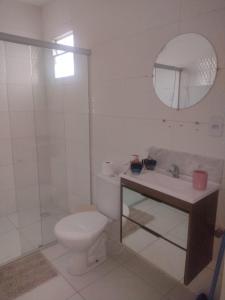 Koupelna v ubytování The One Suíte