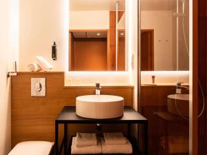 Koupelna v ubytování Ibis Styles Lyon Villeurbanne Parc de la Tête d'Or