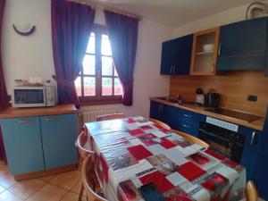 Køkken eller tekøkken på Residence Lucia