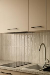 Кухня или мини-кухня в Stodoła U Gajdy
