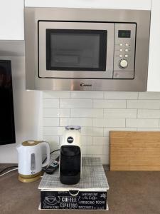 Η κουζίνα ή μικρή κουζίνα στο Villa Alessia - La Conchiglia