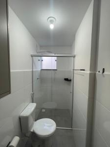 Koupelna v ubytování Refúgio central