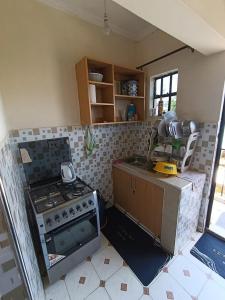 Η κουζίνα ή μικρή κουζίνα στο AMEROD BNBs