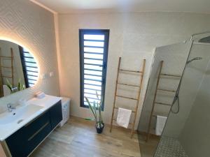 Koupelna v ubytování Longanea 1