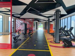 Fitnesscentret og/eller fitnessfaciliteterne på Quill Residence Suites KLCC By Sara