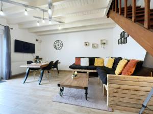 Un lugar para sentarse en Le Nid Douillet - Duplex Bois & Charme