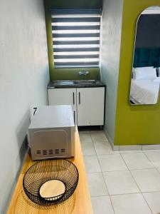 Kuchyň nebo kuchyňský kout v ubytování Sunset guest house