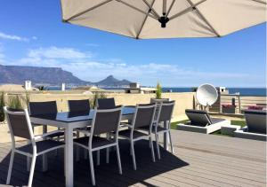 Naturlandskabet i nærheden af villaen