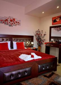 Кровать или кровати в номере Relax pozar +33 фотографии