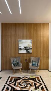 Μια τηλεόραση ή/και κέντρο ψυχαγωγίας στο فندق صلالة