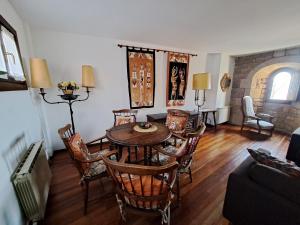 Posezení v ubytování Casa Rural Erletxe