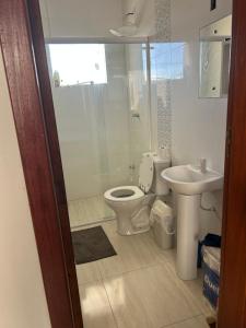 Koupelna v ubytování Duplex de veraneio + 5 fotografií