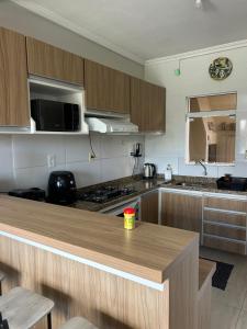 Kuchyň nebo kuchyňský kout v ubytování Duplex de veraneio
