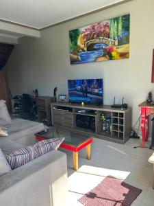 TV a/nebo společenská místnost v ubytování Duplex de veraneio
