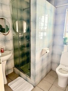 Et badeværelse på Royaltics place