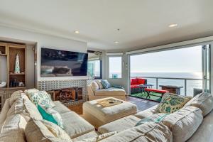Et opholdsområde på Spectacular Ocean View! Luxe Condo in San Clemente