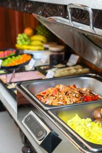 a buffet with many different types of food on display at Gya Hoteles in Arequipa +28 photos