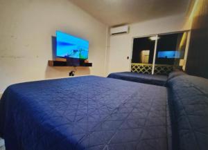 TV a/nebo společenská místnost v ubytování Suite Luna + 6 fotografií